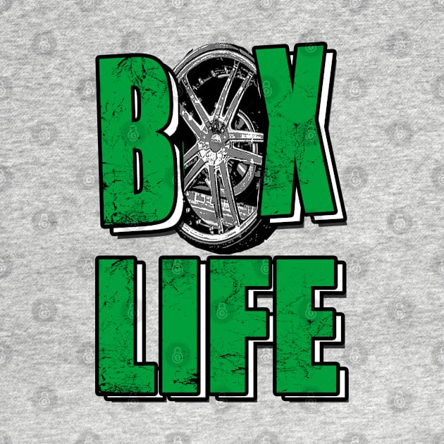 Box Life Green by Black Ice Design